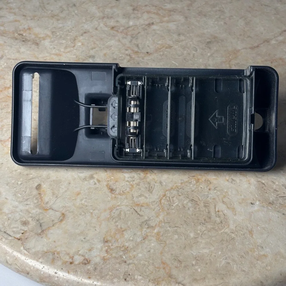 Gillette Sensor Razor Silver Metal Handle Vintage Storage Case Mirror 1 Cart